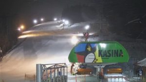 Kasina Ski nocą